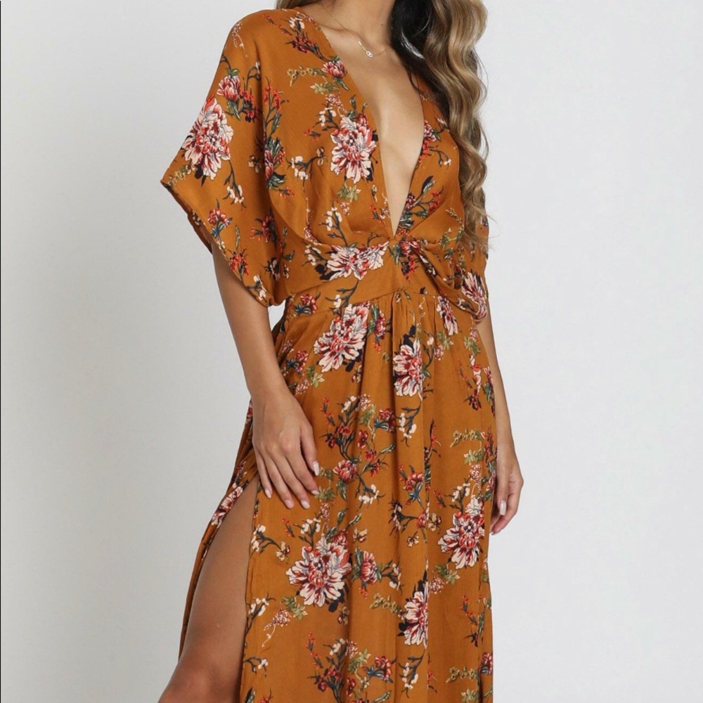 Beautiful Mustard Maxi